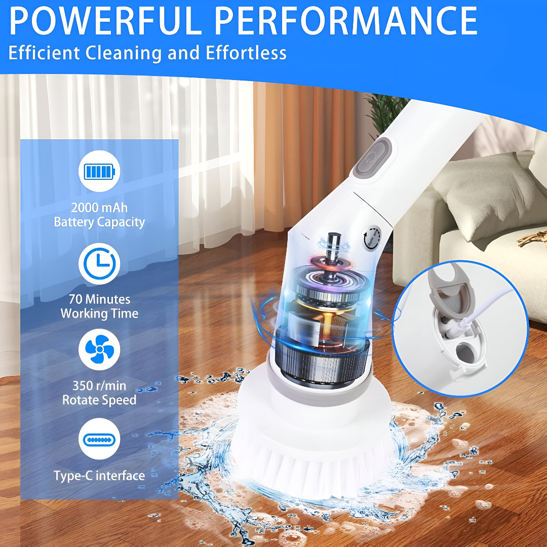 Cepillo de limpieza 7 en 1 tornado Scrub