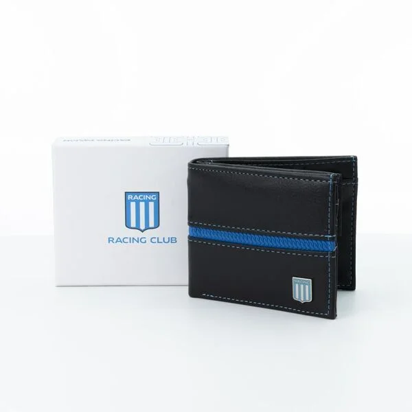 Billetera franja de Racing