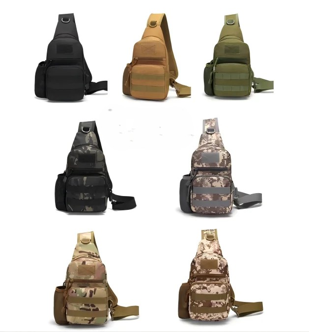 Bolso táctico con compartimiento para botella