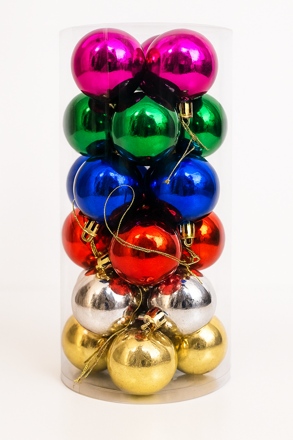 Bolas de navidad de 5CM 24 piezas