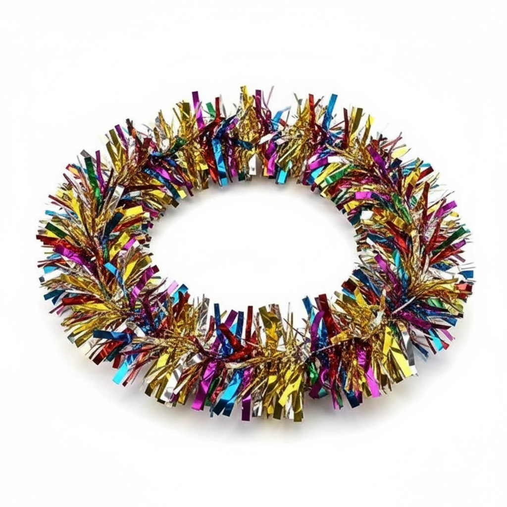 Guirnalda metalizada multicolor