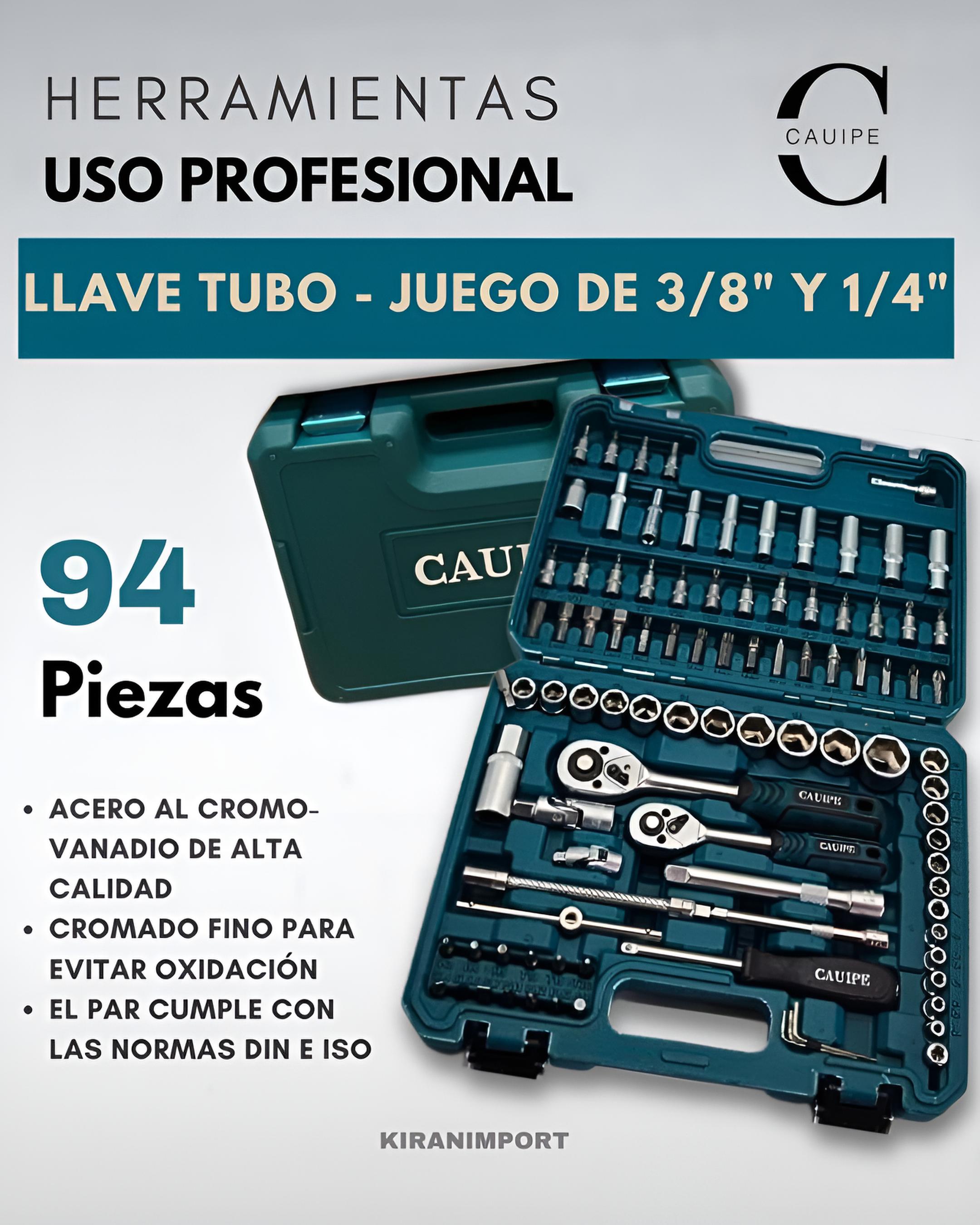 Juego de llaves CAUIPE 94 piezas