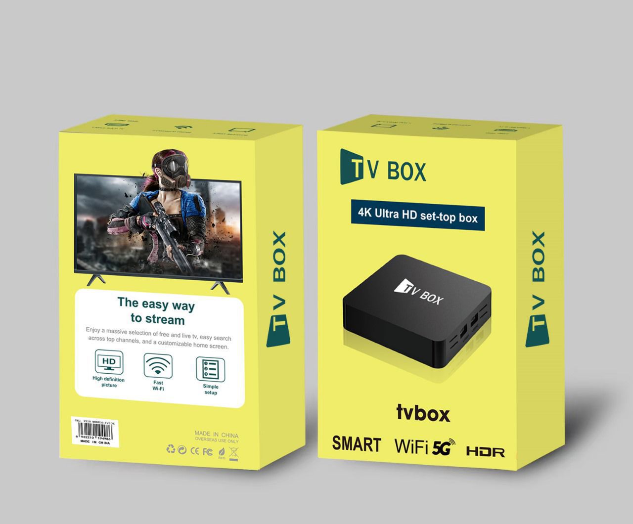 Caja TV Android 4K