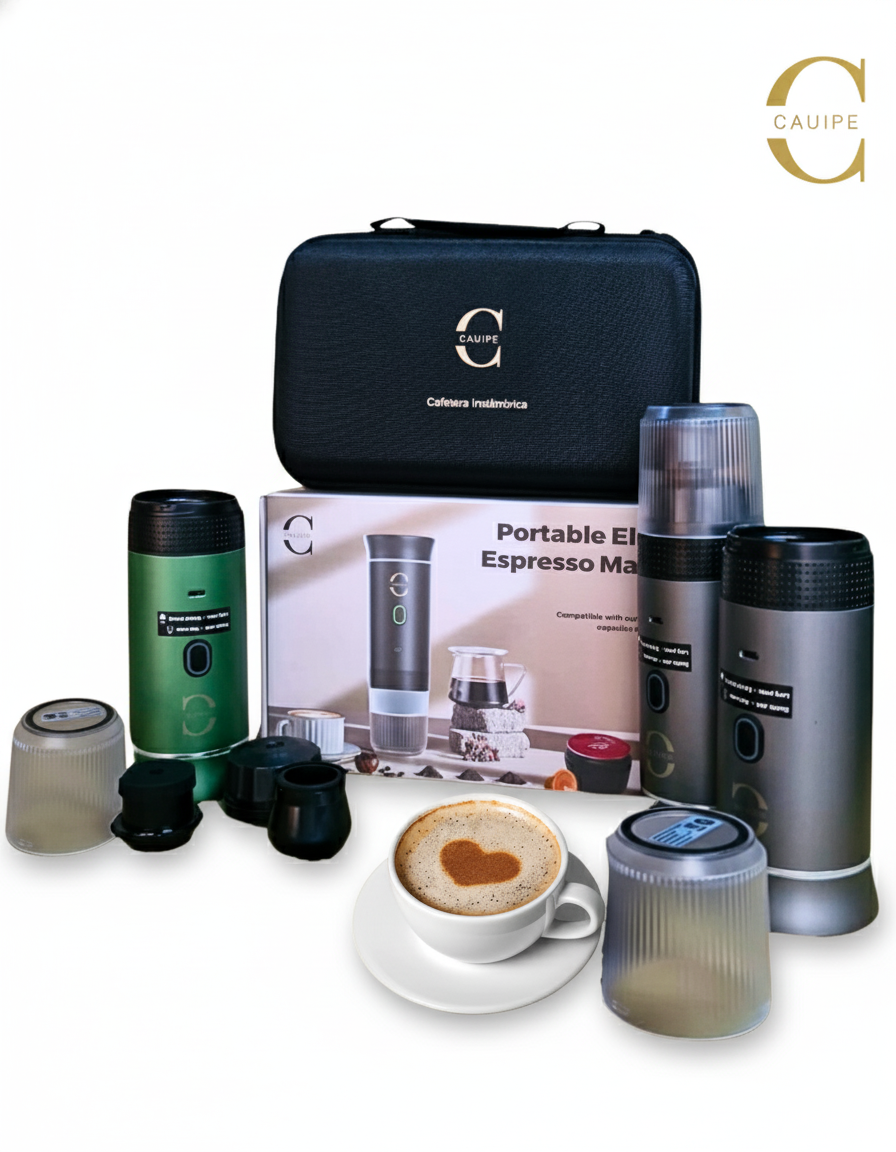 Cafetera inalámbrica 3 en 1 Cauipe