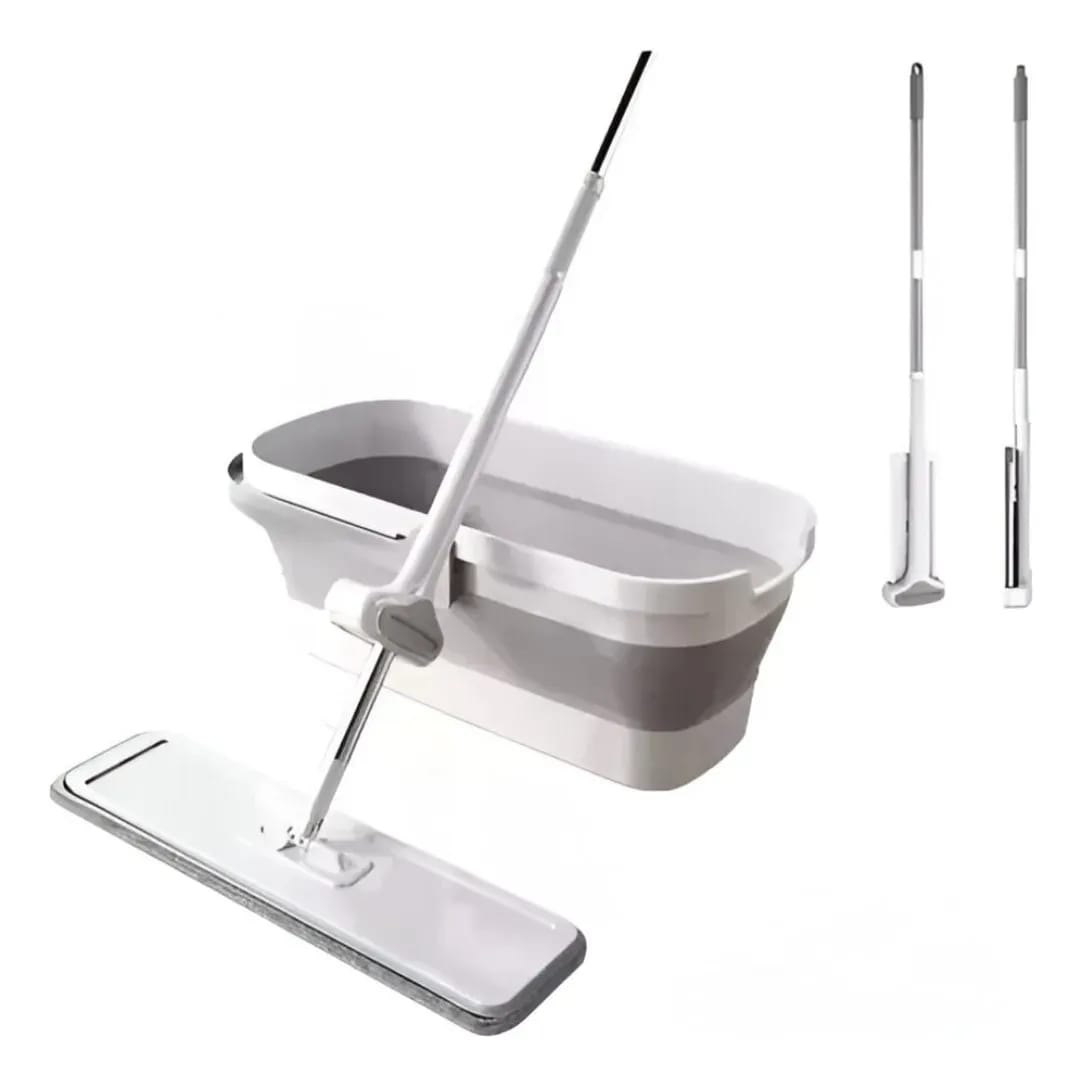 Mopa con balde sin lavado a mano