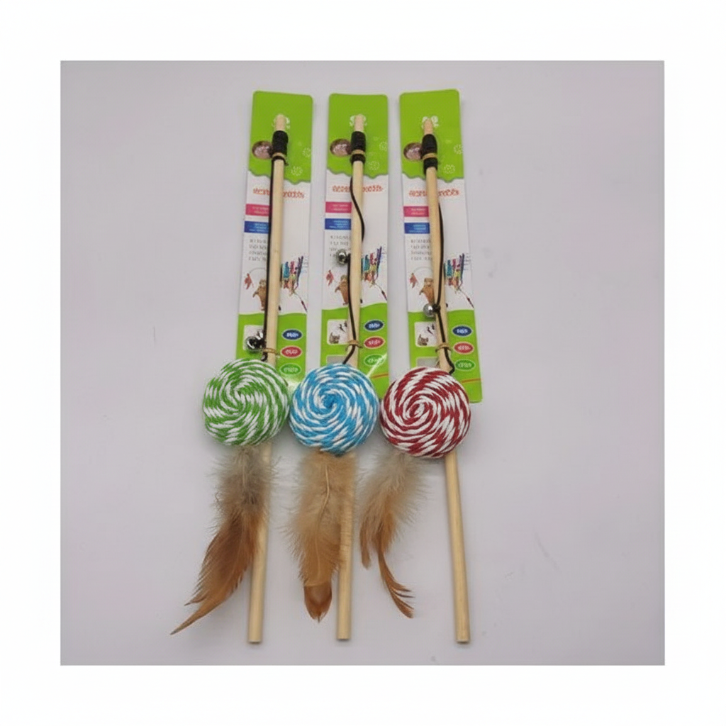 Juguete espiral interactivo para gatos