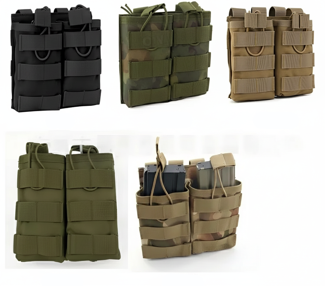 Porta cargadores táctico doble