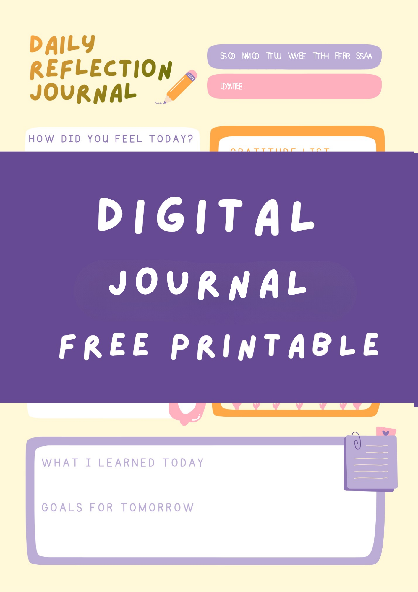 Daily Reflection Journal