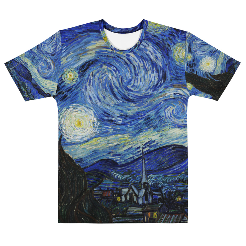 Vincent van Gogh T-Shirt All-Over-Print Cotton