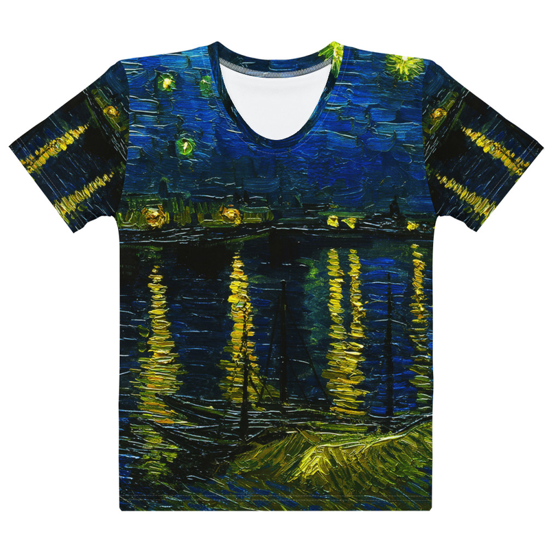 Vincent van Gogh T-Shirt All-Over-Print Cotton
