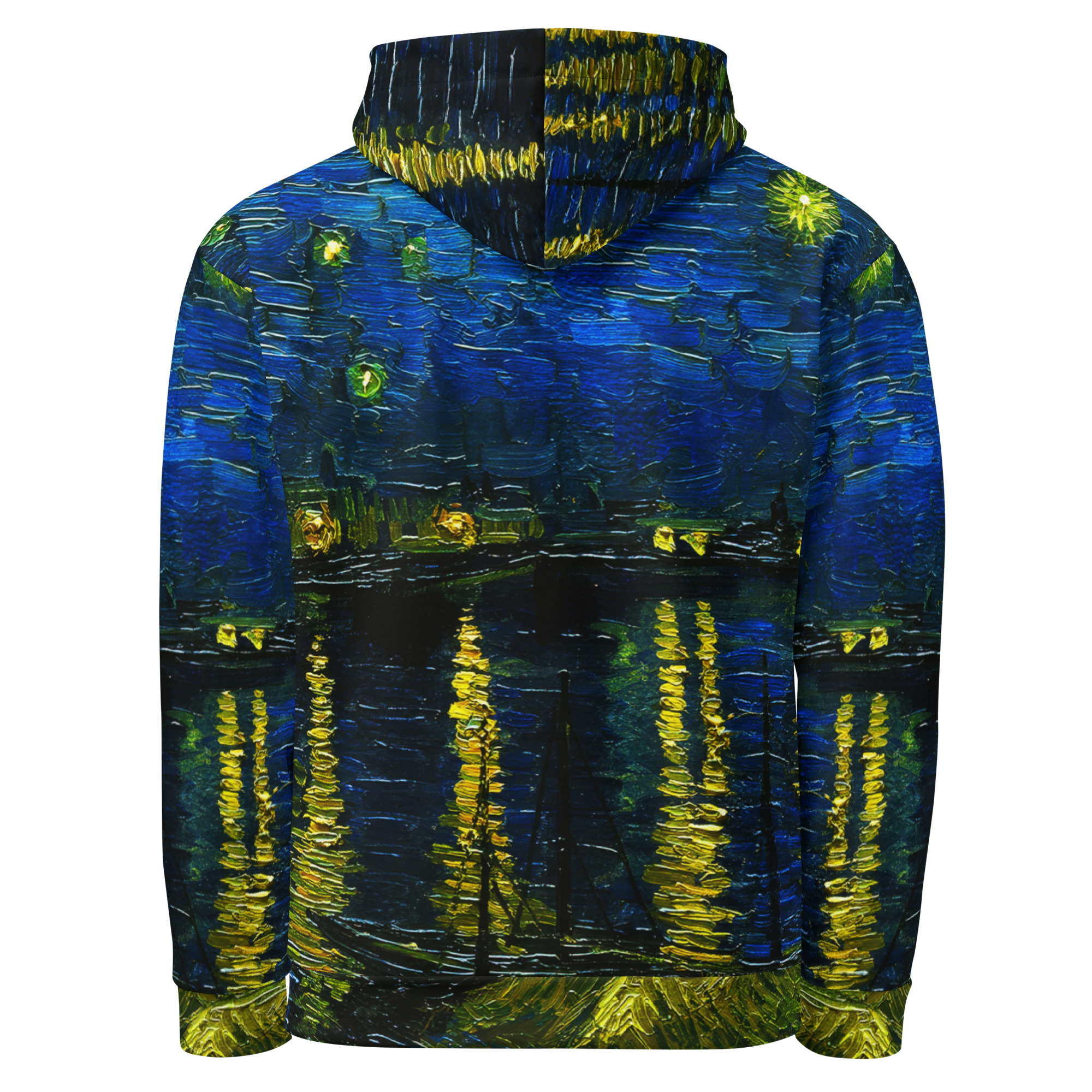 Vincent Van Gogh Unisex Premium Soft Cotton All-Over-Print Hoodie
