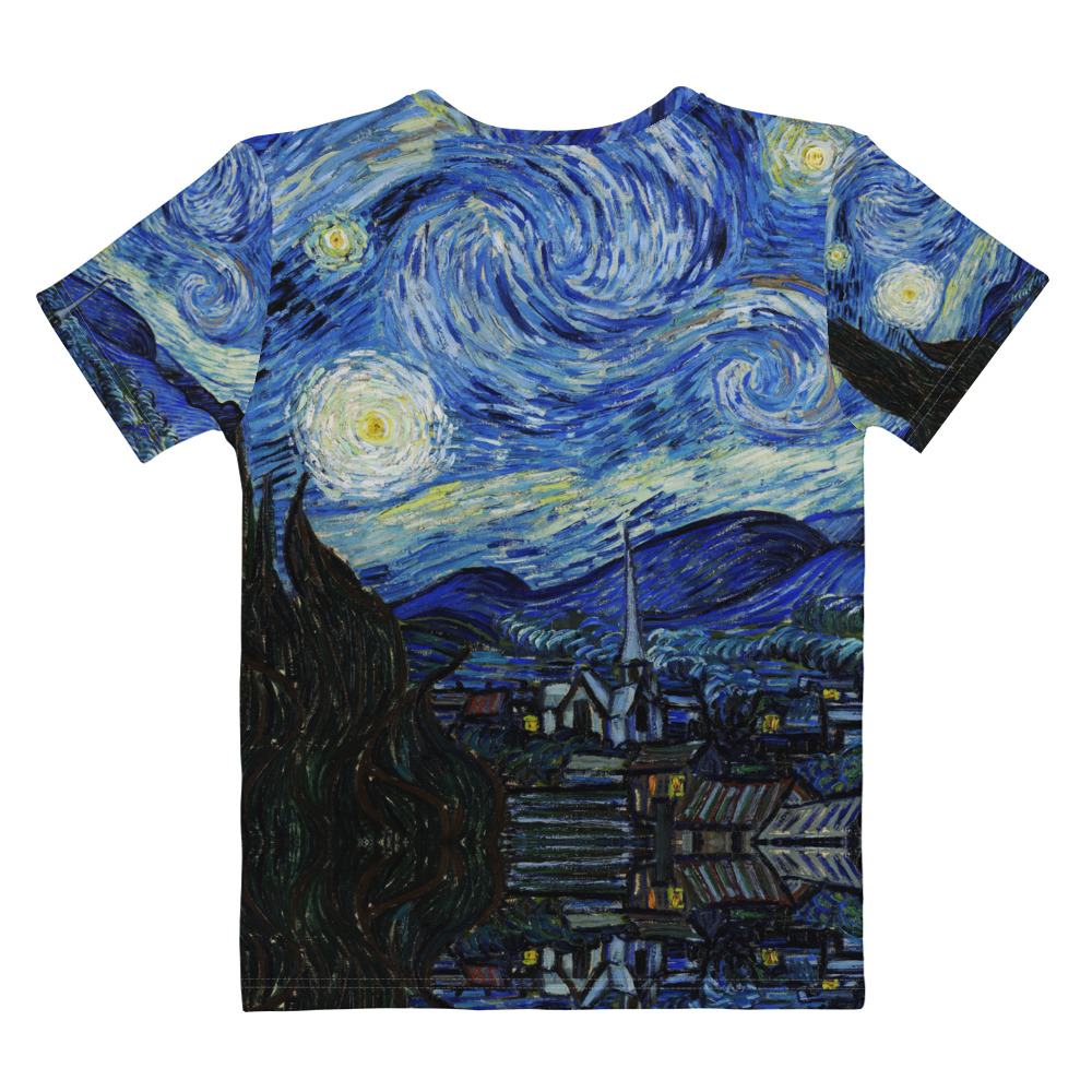 Vincent van Gogh T-Shirt All-Over-Print Cotton