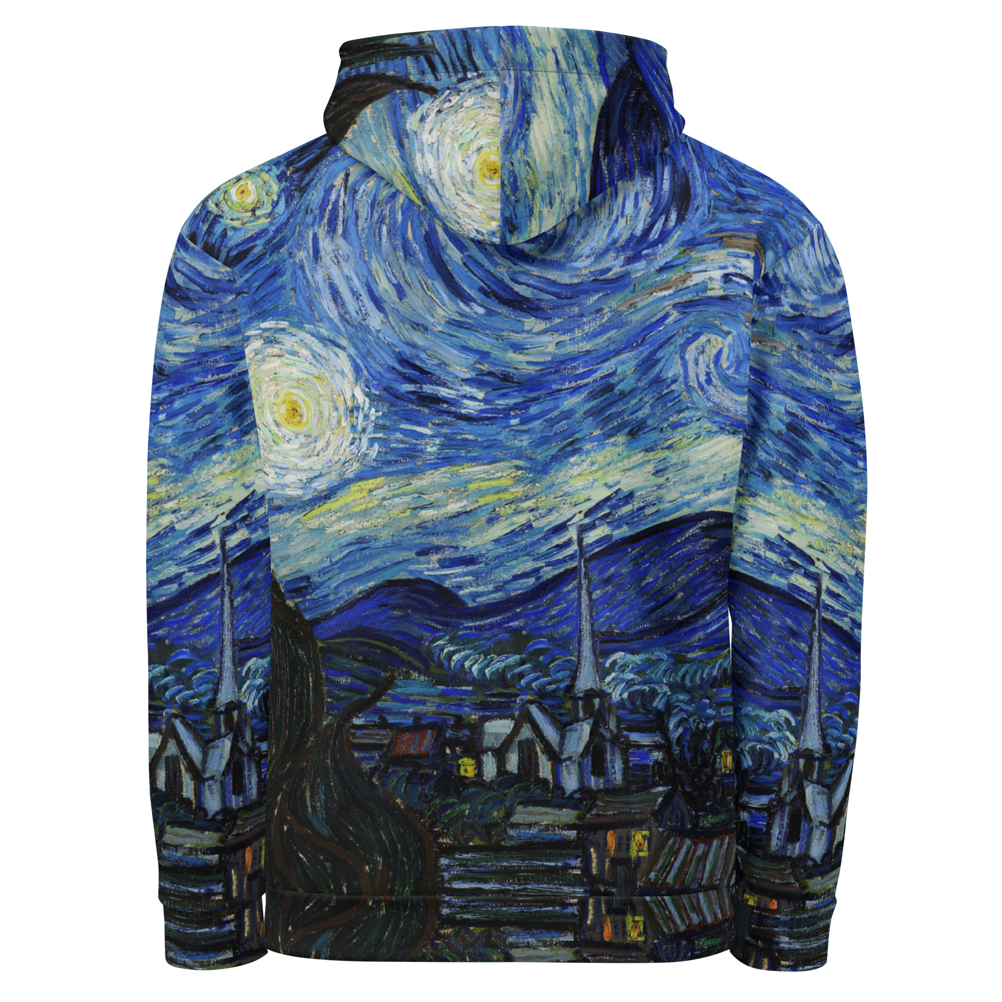 Vincent van Gogh Hoodie All-Over-Print Cotton