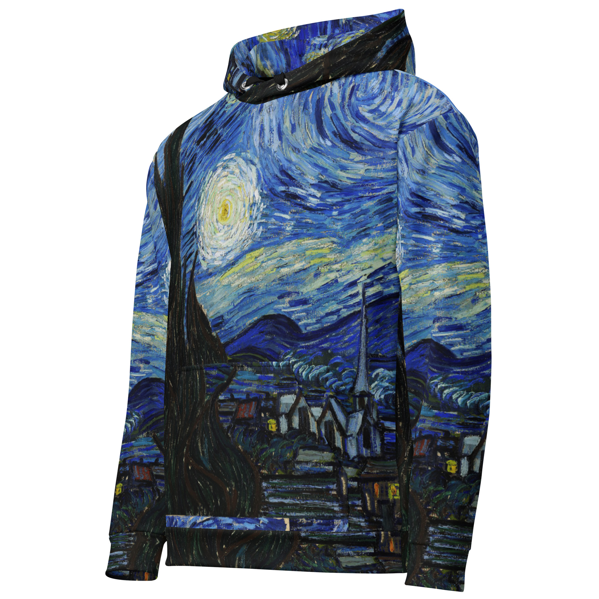 Vincent van Gogh Hoodie All-Over-Print Cotton