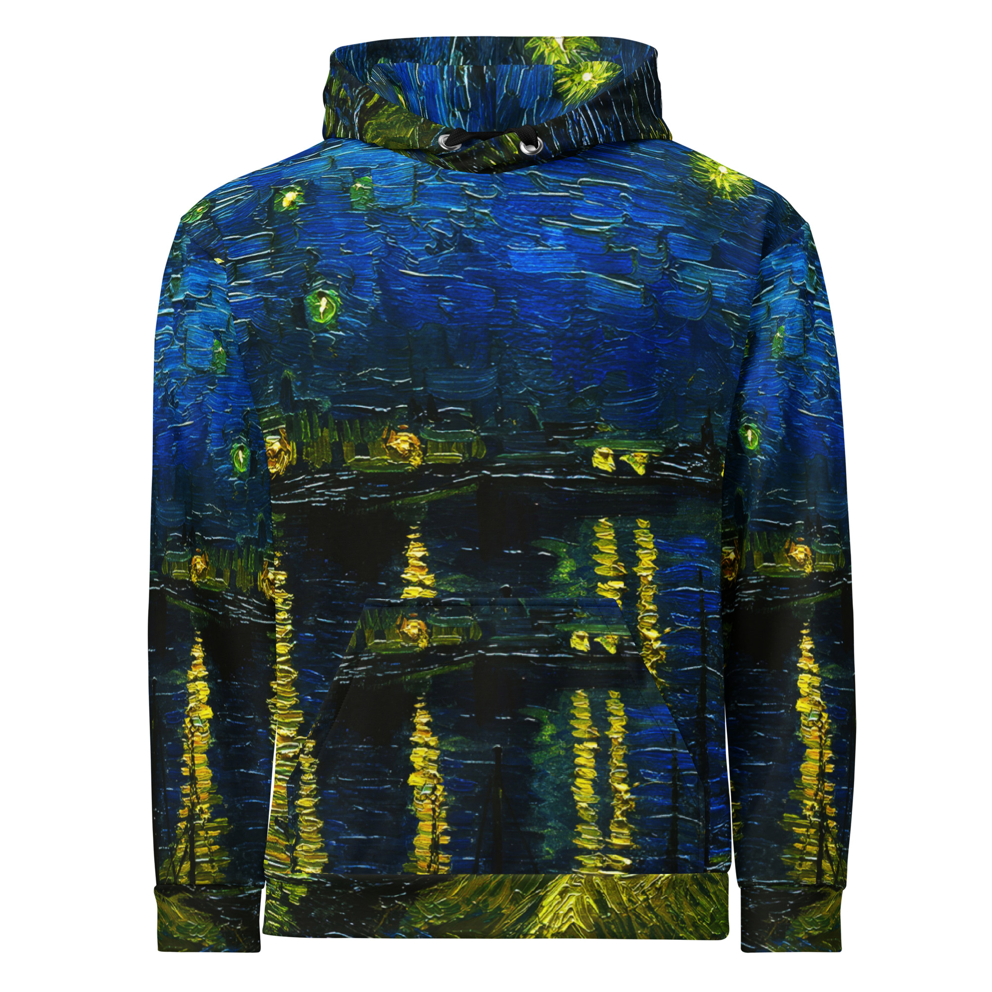 Vincent Van Gogh Unisex Premium Soft Cotton All-Over-Print Hoodie