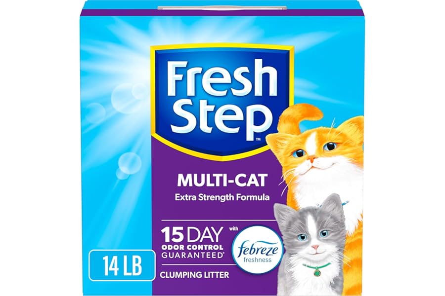 Fresh Step Multi-Cat Clumping Litter