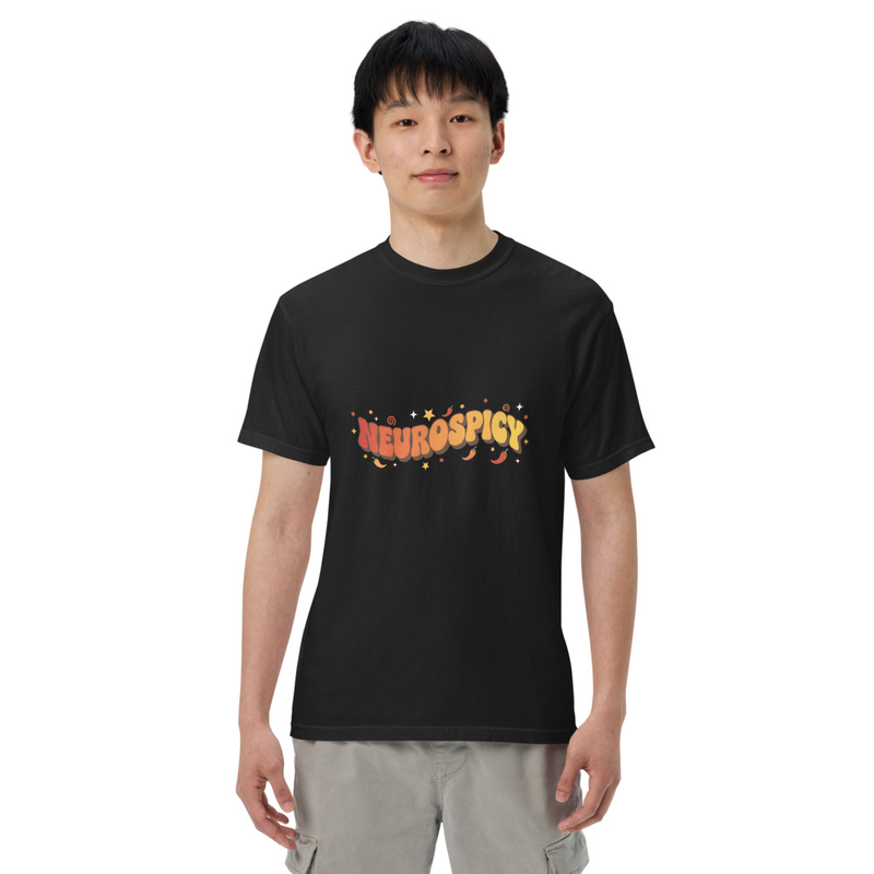 Neurospicy T-Shirt | ADHD Autism Shirt | Neurodivergent Pride Gift | Funny Mental Health Tee