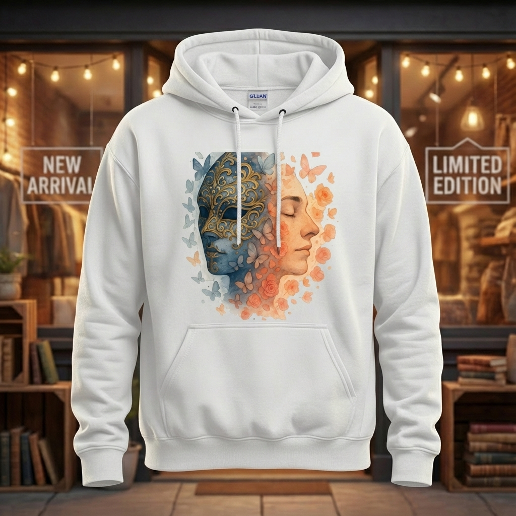 Unmasking is Freedom Hoodie | Autism ADHD Sweatshirt | Neurodivergent Liberation Pullover | Mental Health Awareness Hoodie