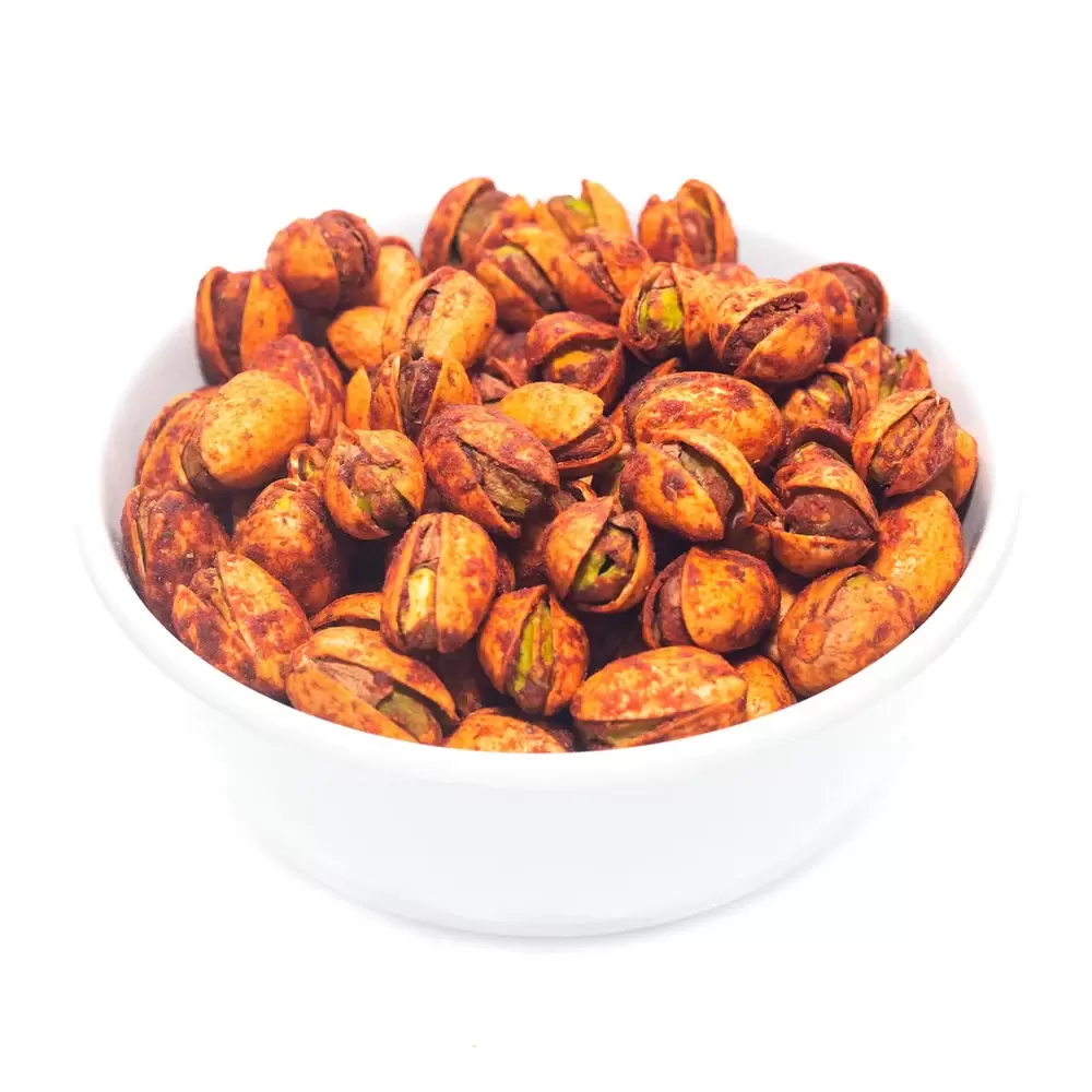 Spicy Roasted Pistachios 100gsm