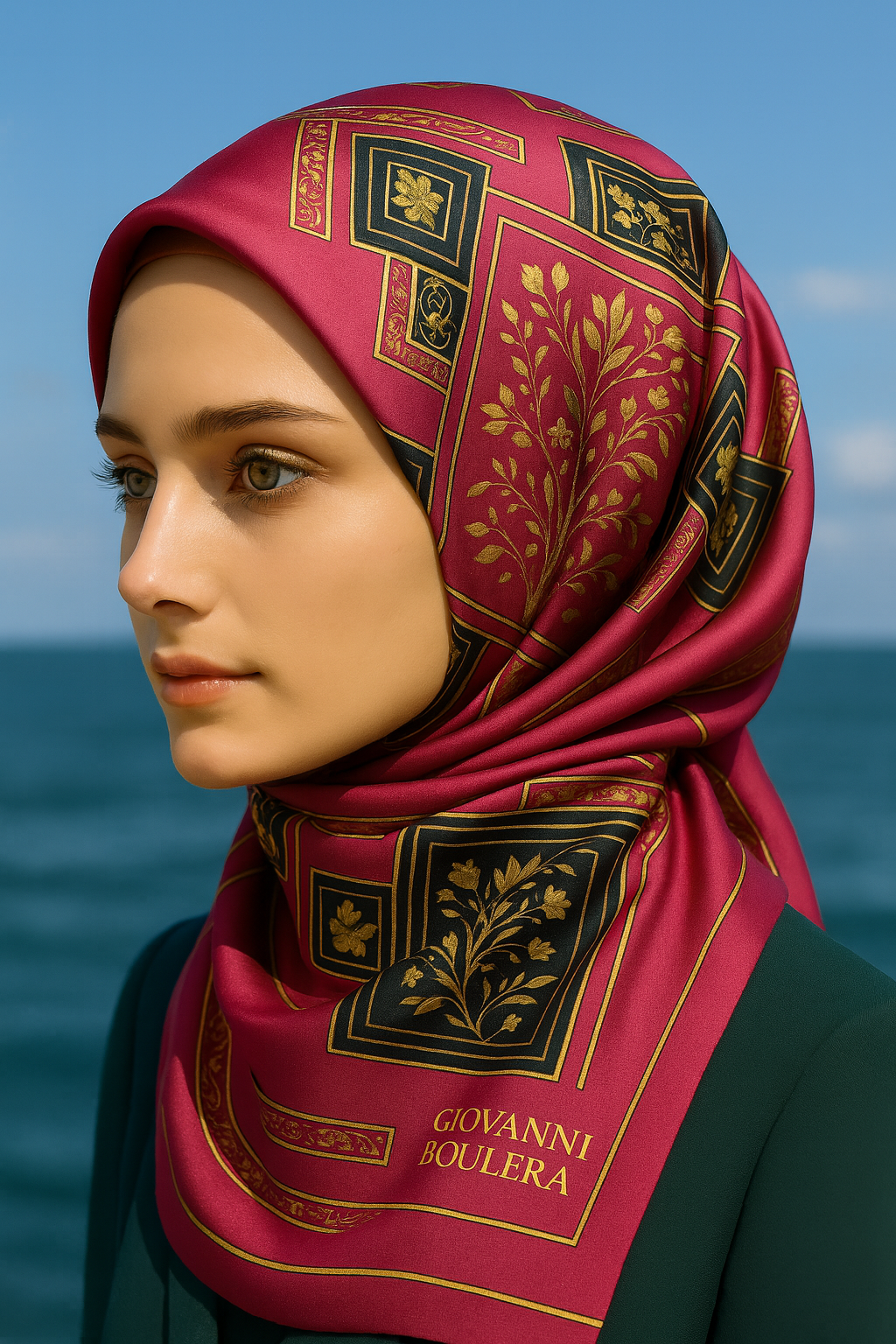 Giovanni Boulera Silk Scarf