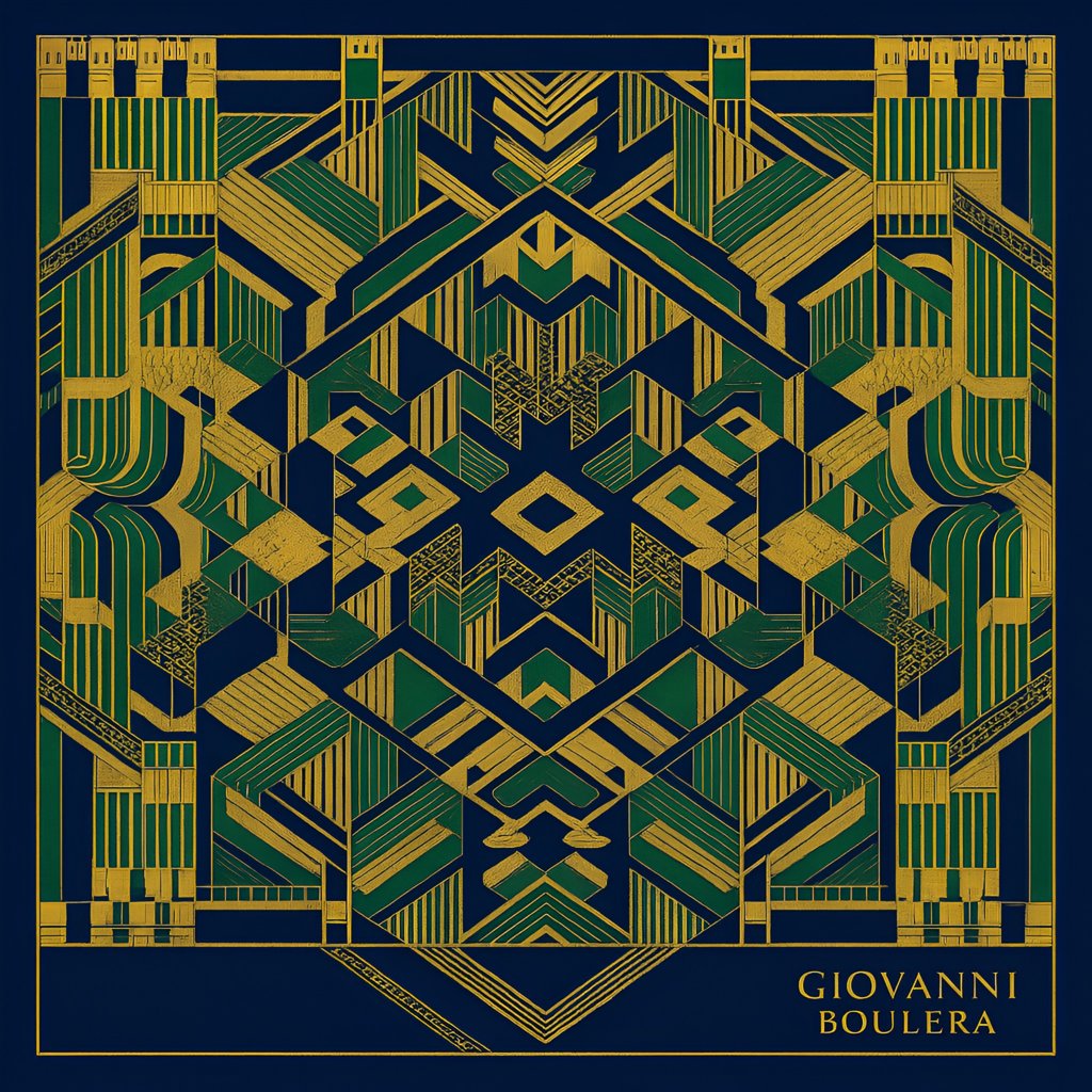 Giovanni Boulera Art Deco Poster
