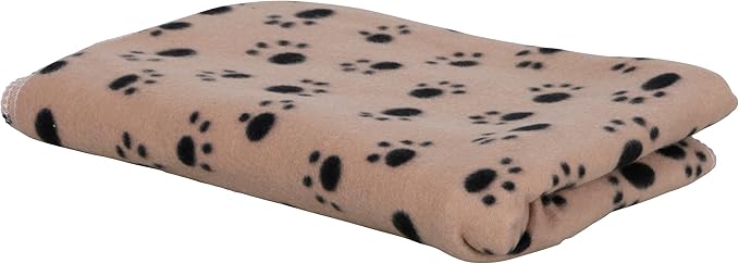 Kerbl Pet Coperta Cani Stella 140 x 100 cm, Beige Con Zampe