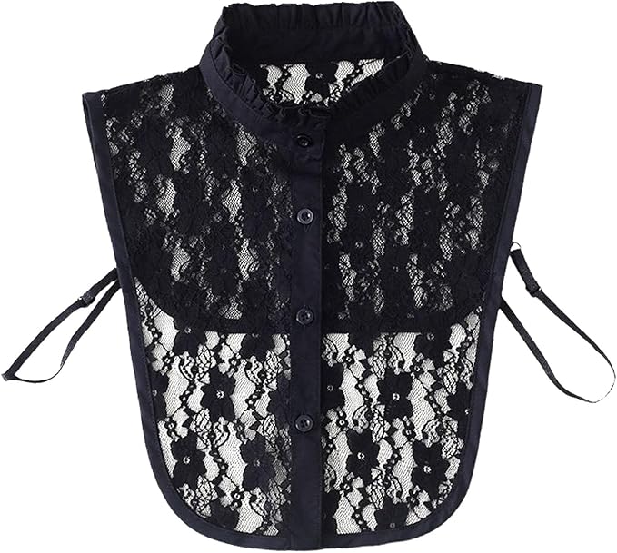 Collare Autunno Inverno Maglione Decorato Colletto Camicia Colla Maglione Donne