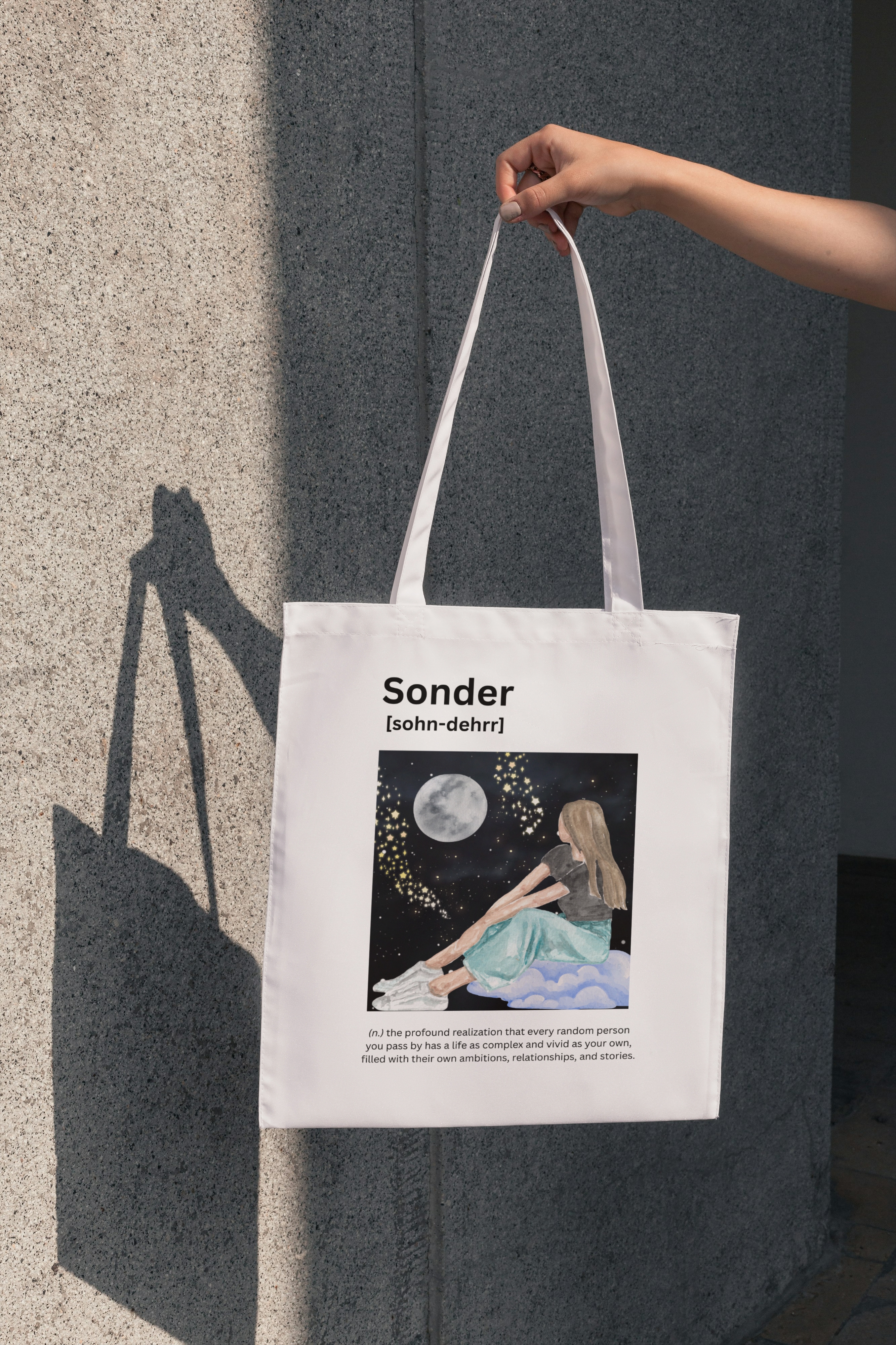 Sonder Canvas Tote Bag