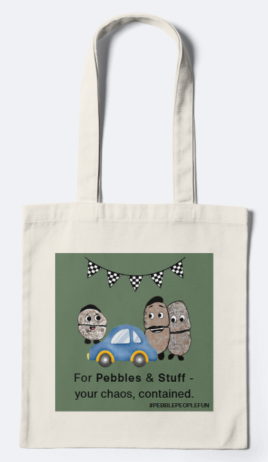 For Pebbles & Stuff - your chaos, contained. 