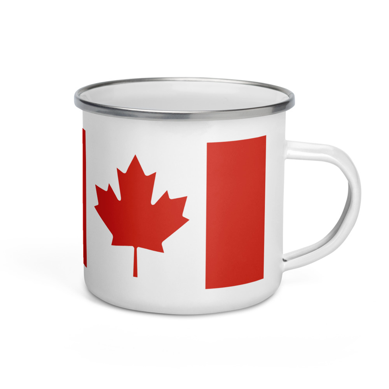 Canada Flag Enamel Mug