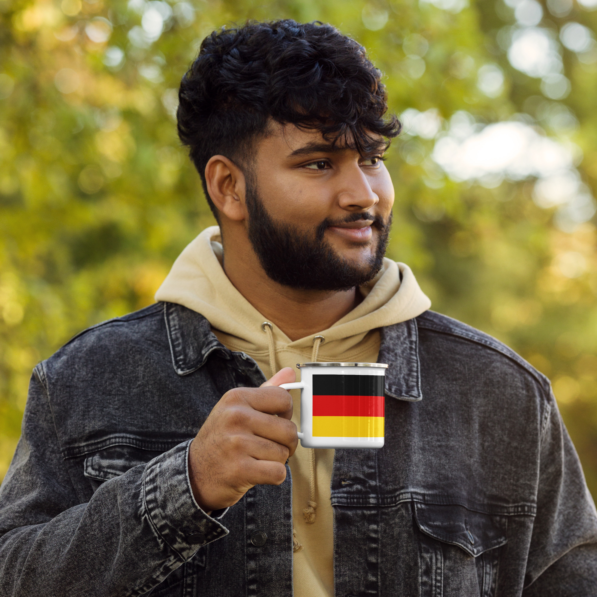 Germany Flag Enamel Mug
