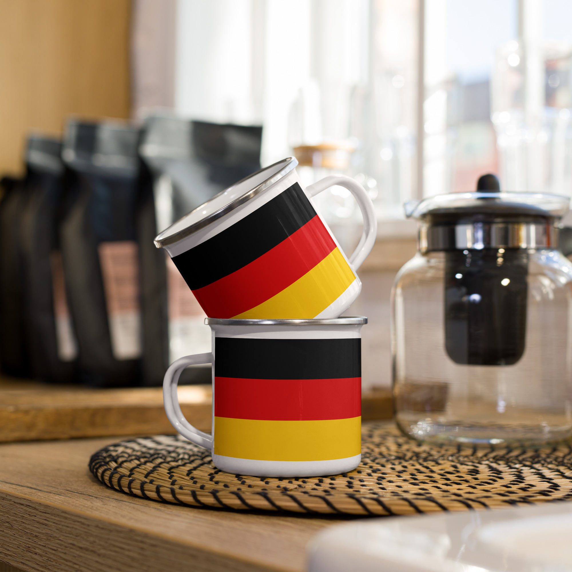 Germany Flag Enamel Mug