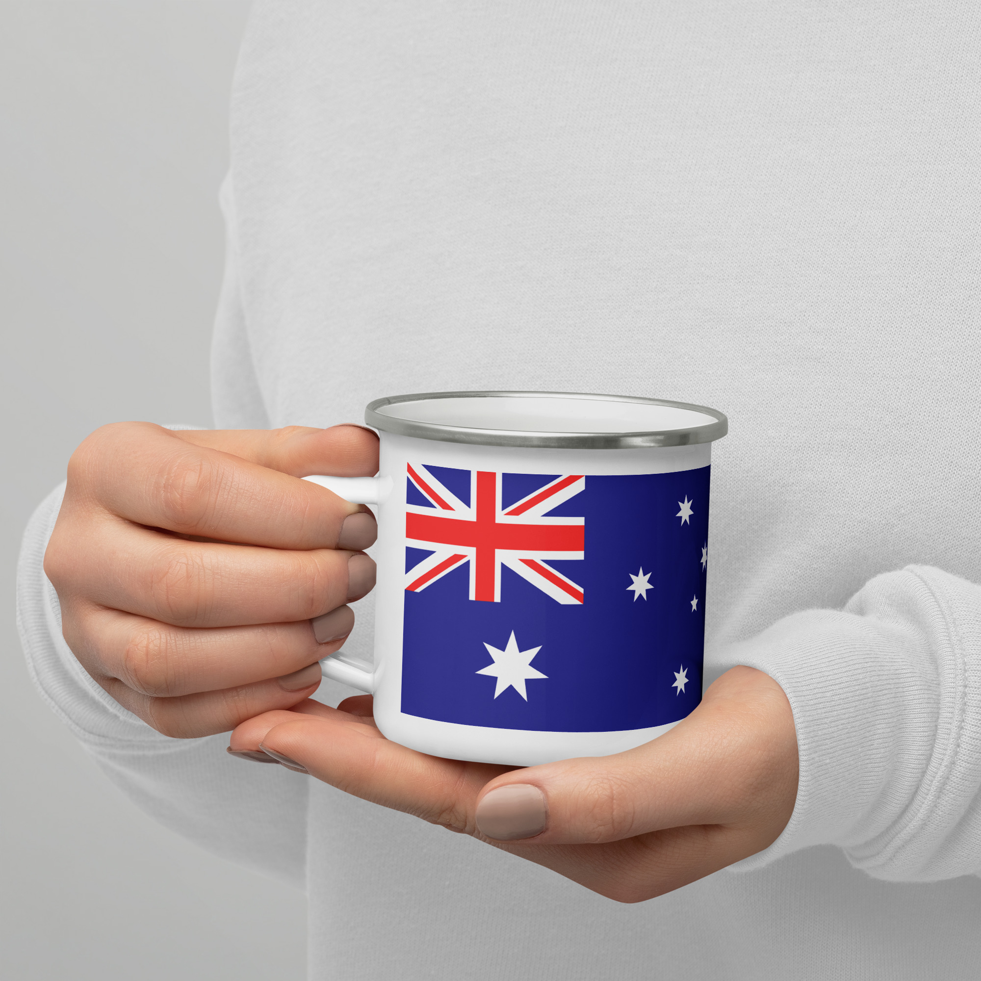 Australia Flag Enamel Mug
