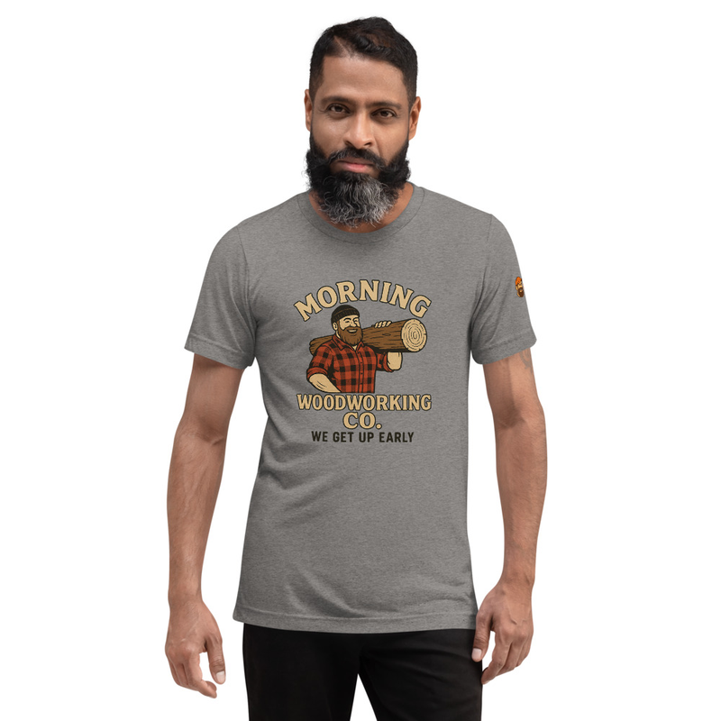 Morning Woodworking Premium Tri-Blend T-Shirt