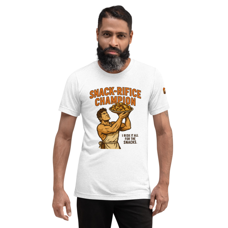 Snackrifice Champion Premium Tri-Blend T-Shirt