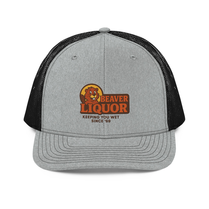 Beaver Liquor Trucker Cap