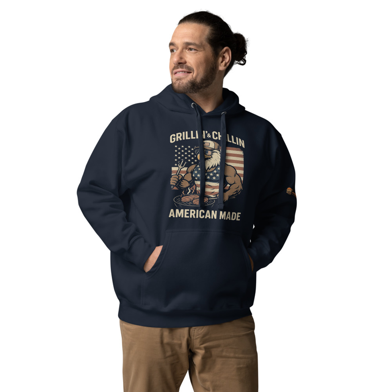 Grillin' and Chillin Premium Hoodie
