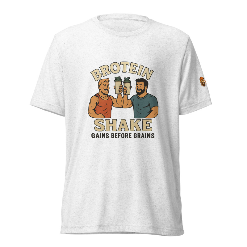 Brotein Shake Premium Tri-Blend T-Shirt