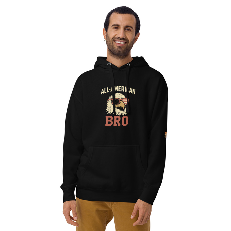 All American Bro Premium Hoodie