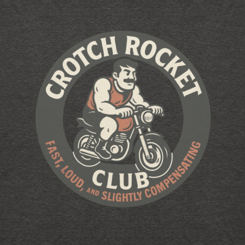 Crotch Rocket Club Premium Hoodie