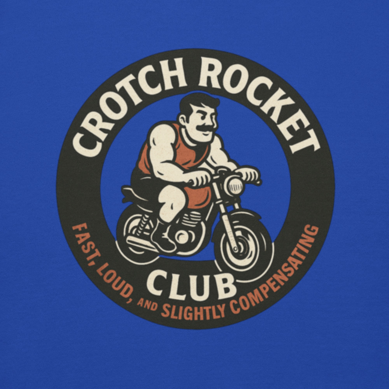 Crotch Rocket Club Premium Hoodie