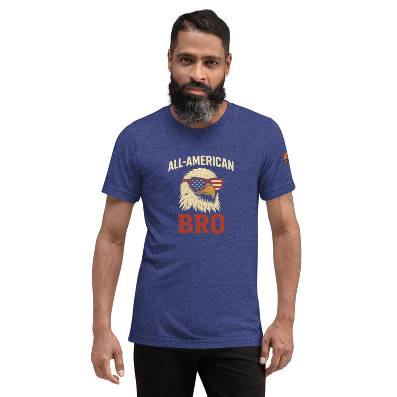 All American Bro Premium Tri-Blend T-Shirt