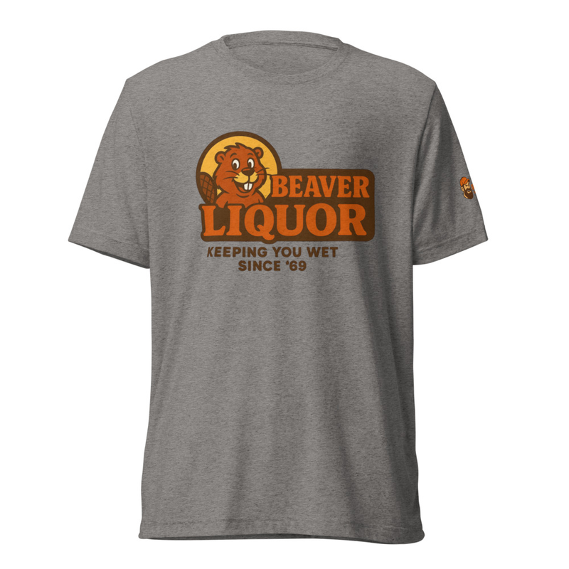 Beaver Liquor Premium Tri-Blend T-Shirt