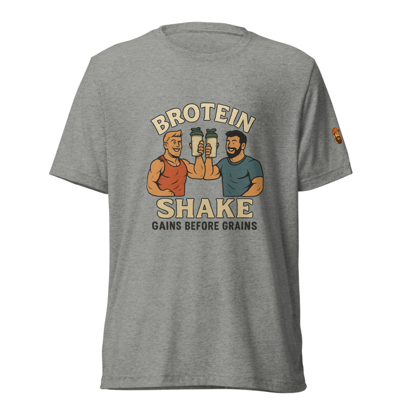 Brotein Shake Premium Tri-Blend T-Shirt