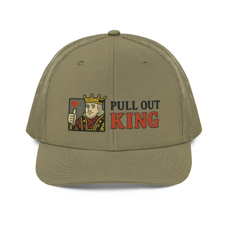Pull Out King Trucker Hat