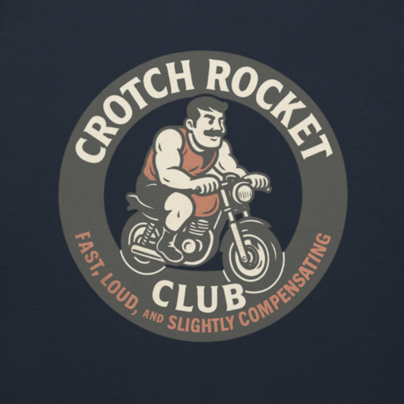 Crotch Rocket Club Premium Hoodie