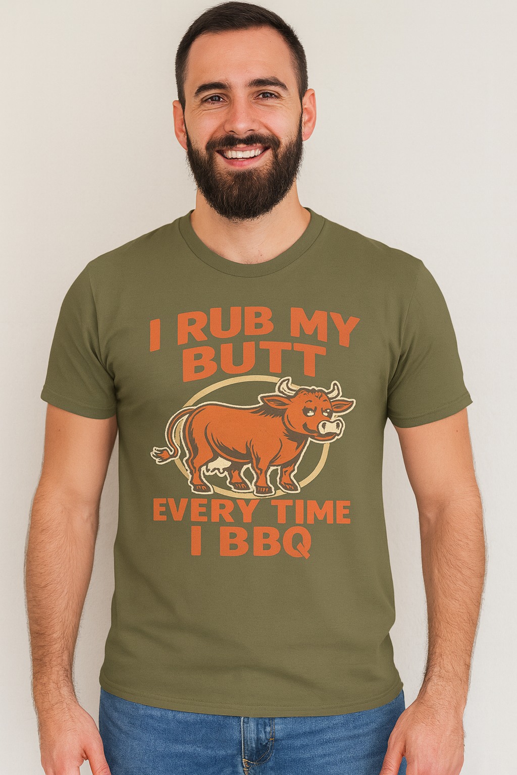 Rub My Butt BBQ Premium Tee