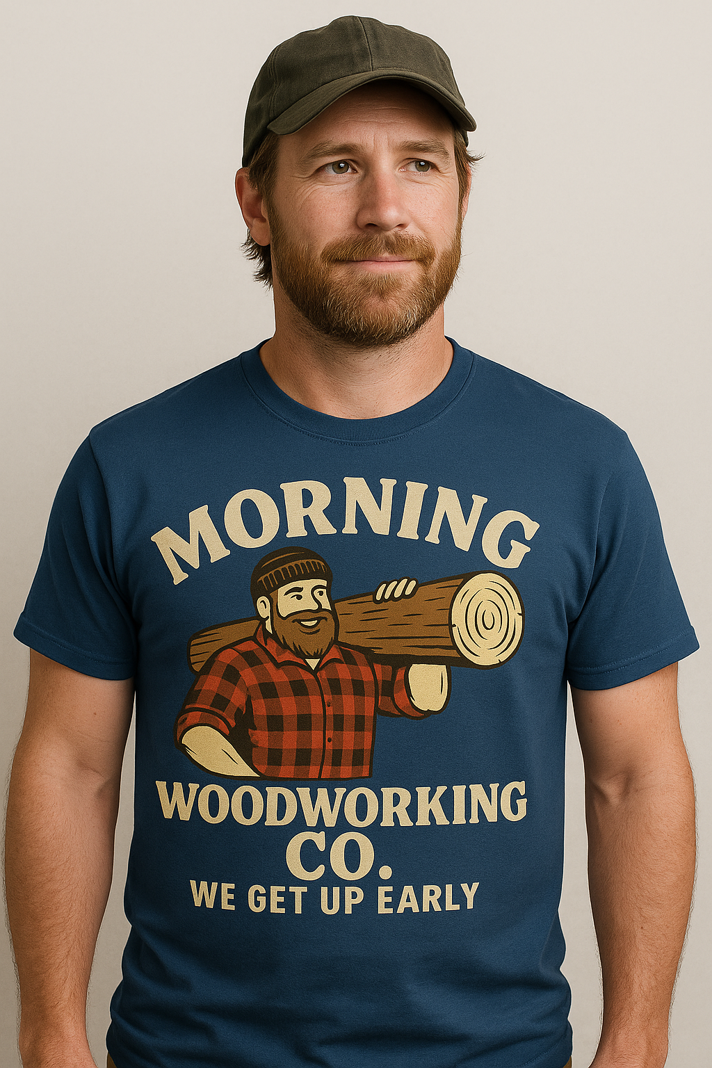 Morning Woodworking Premium Tri-Blend T-Shirt