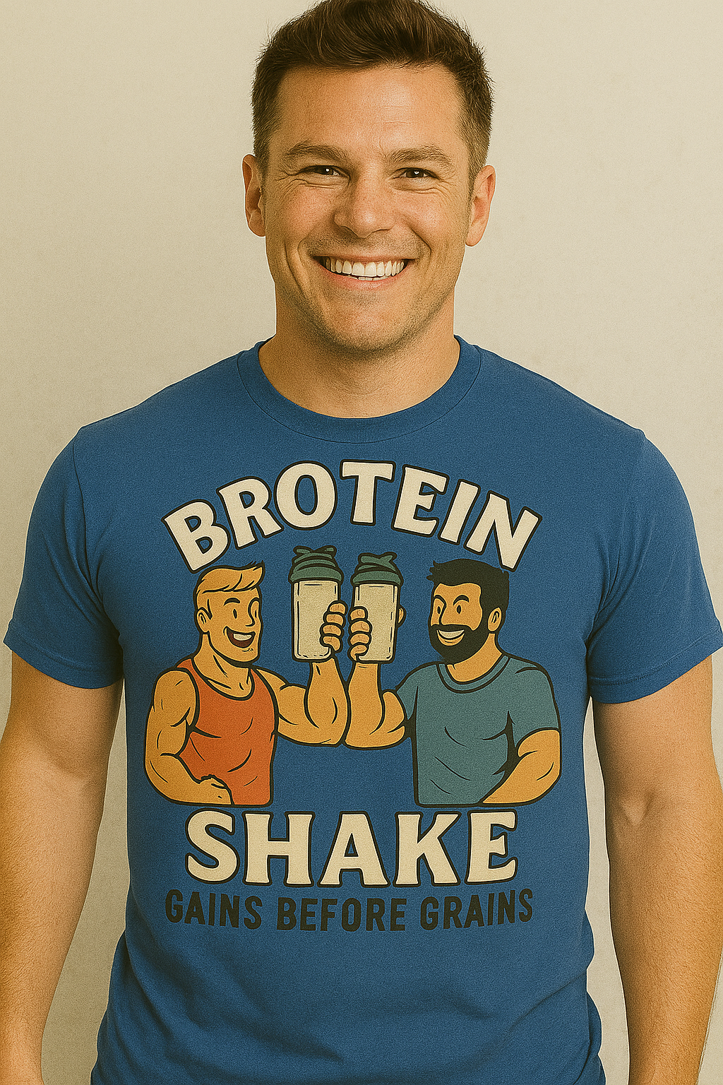 Brotein Shake Premium Tri-Blend T-Shirt