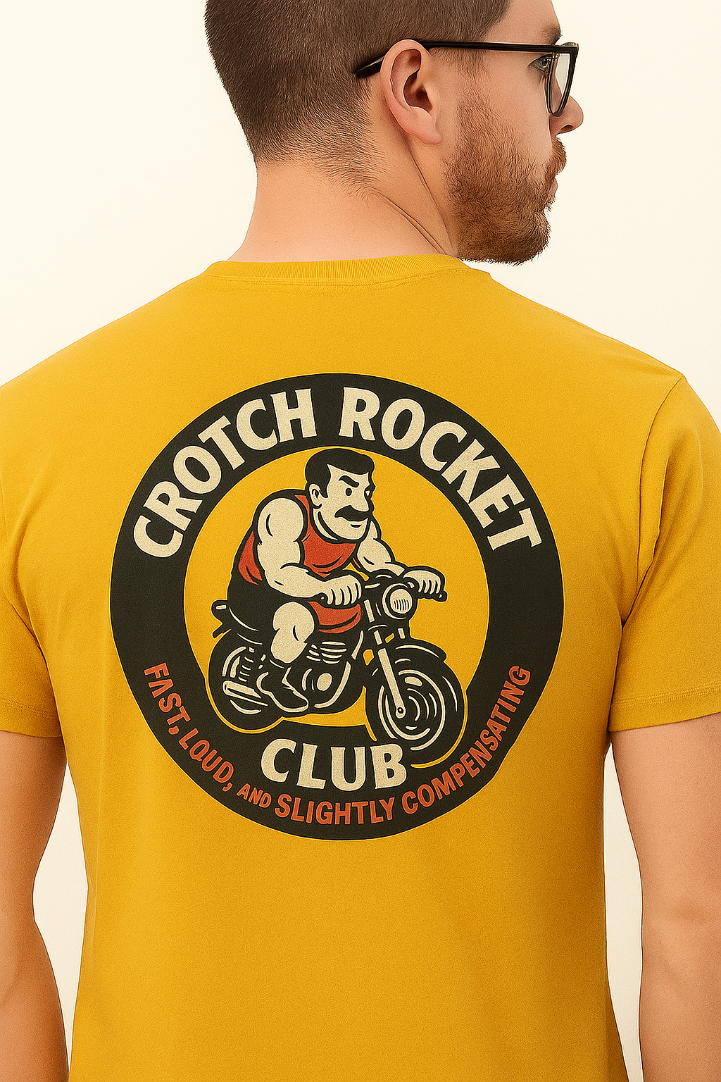 Crotch Rocket Club Premium Tri-Blend T-Shirt